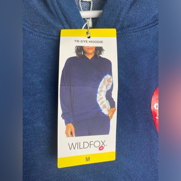 Wildfox Tie-Dye Lightweight Hoodie, New with tags,  Medium - Picture 4 of 11